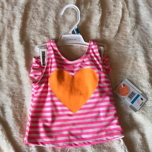 Girls 24mo 2 piece swim suit